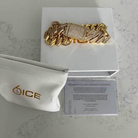 Men’s Cuban bracelet - Picture 2 of 5